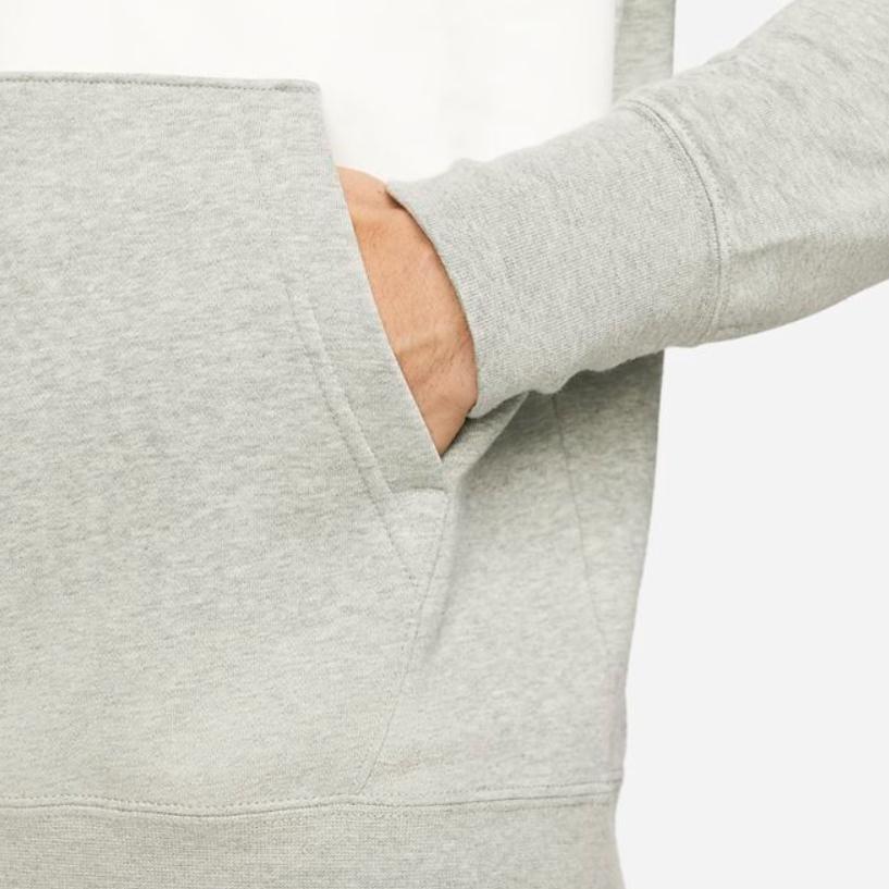 Nike Hooded Long Sleeve Pullover Sweatshirt Men sweatshirts Gray DV8151-063