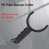 Ergonomic Design PE Pipe Special Cutter Sharp Ventilation Hose Cutter  PE Corrugated Pipe