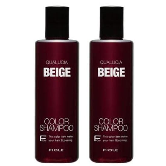 

Fiole Qualcia Color Shampoo 250ml Beige x 2 sets