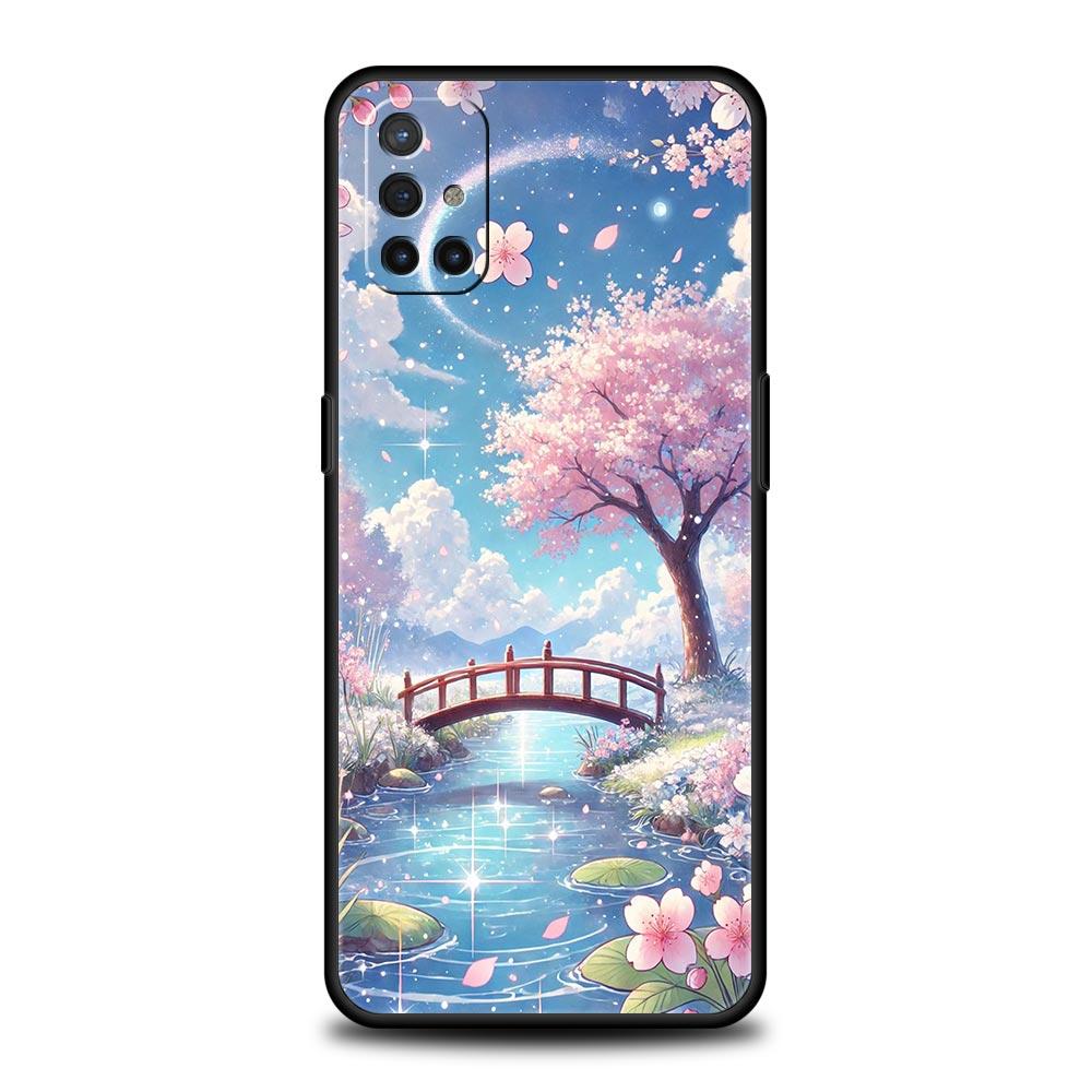 

Korean Flower Phone Case For Oneplus 13R 13 12R 11 10T 10R Nord N100 N200 N10 10 9 9R 9RT CE 3 2 Z Pro 5G Soft TPU Cover Fundas Nord CE 3 Lite