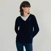 HuiT Terry V Neck Long sleeVe T hTwTl2i08T