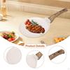 Flat Frying Pan Nonstick Cookware Even Heating Eggs Vegetables Griddle Round Skillet for Kitchen
