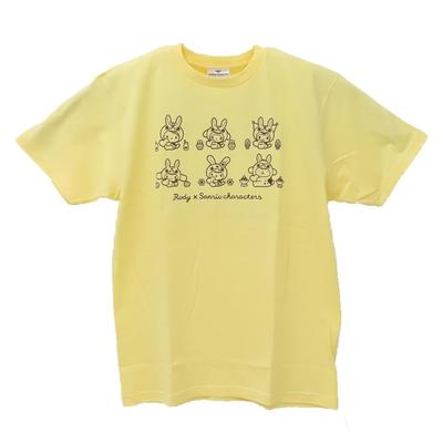 RODY X Sanrio Characters Kigurumi Size L T-shirt, Yellow,