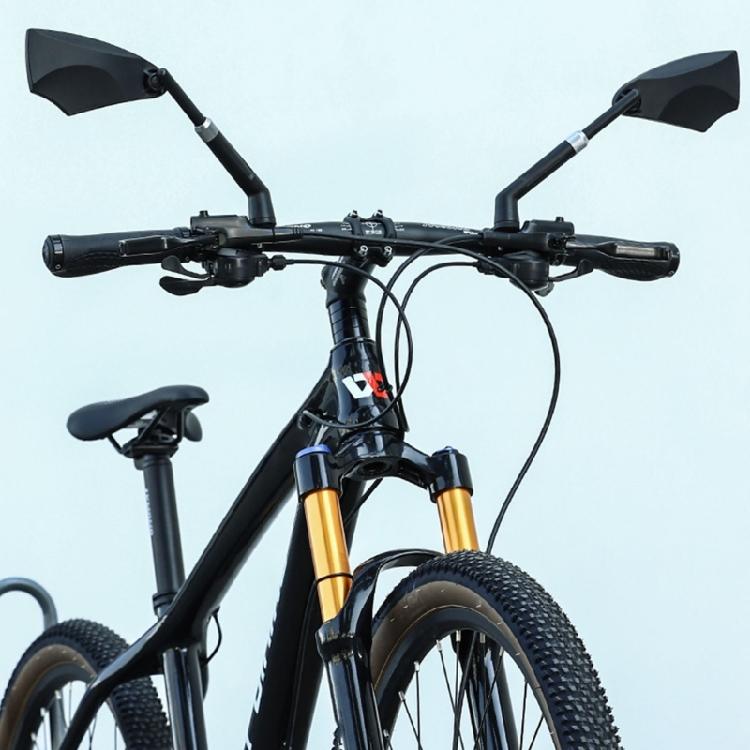 1Pc Cycling Handlebar Safety Rearview Spots Mirror Adjustable Swivels Safe Rearview Mirror Quick installation
