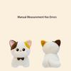 Cute Cat Plush Toy With Bow Tie Soft Fluffy Stuffed Kitten Doll For Kids Adults Home Decoration Bedroom Ornament Birthday Gift