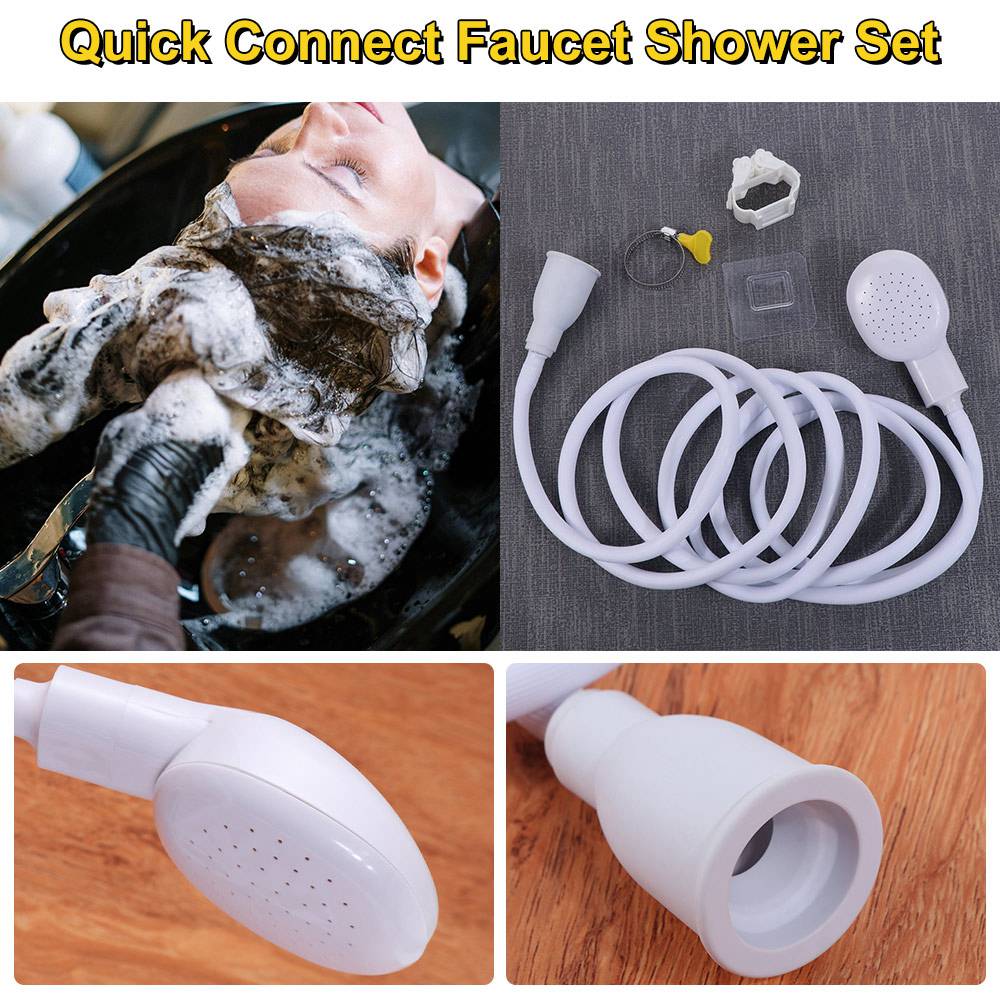Quick Connect Universal Sink Spray Multifunctional Handheld Shower Shower Head Cleaning Supplies