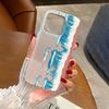 Personality tag For iPhone 16 15 14 11 12 13 Pro Max XS XR 8 7 Plus Transparent Case Cover 16E