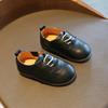 Kinder Freizeitschuhe Weiße Anzugschuhe Mädchen Jungen Weiche Sohle Schwarz Braun Kinder Lederschuhe Kinder Slip-on Lederschuhe