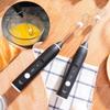 Batidora de Huevos Eléctrica de Mano Recargable 3 Velocidades Varillas de Acero Inoxidable Para Horneado Casero Espuma de Café Crema Postres
