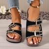 New Style Shoes - Thick-soled Flip-flops for Women, Flat-bottomed Beach Sandals