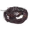 Exquisite Beaded Rope Braid Belt Knitted Waistband Gift Dress Belts Handmade Decorative Cummerbund
