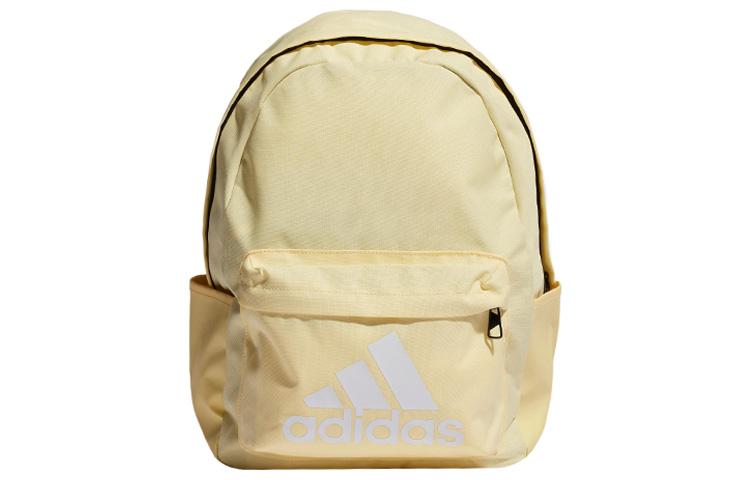 Adidas Polyester Backpack Regular Unisex Cream Yellow HM9144