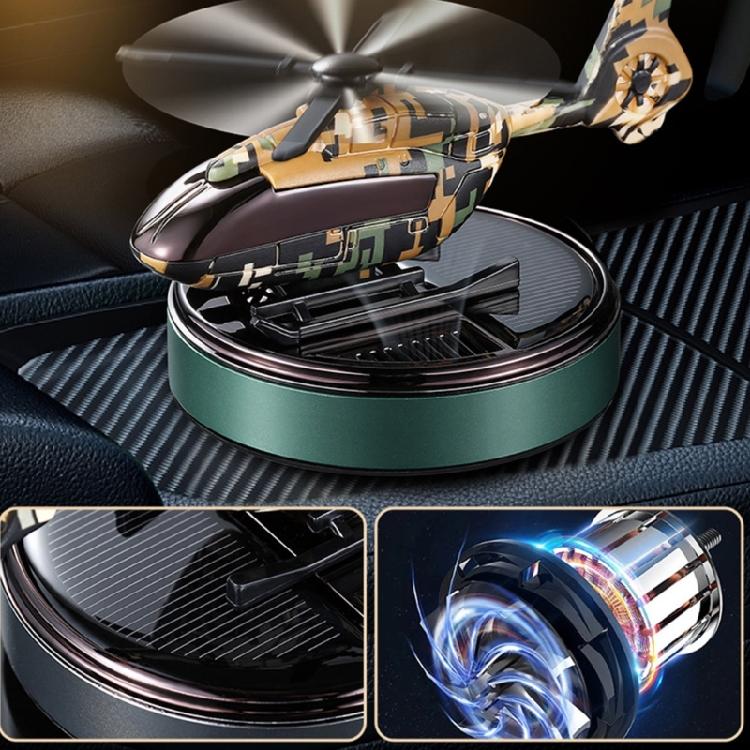 Propeller Car Dashboard Air Freshener Solar Car Fragrances Charm Oil Diffuser Car Interior Decorations