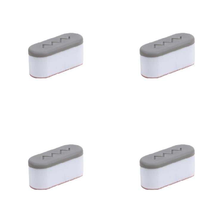 

Household Use Toilet Seat Silencers Shock Absorbing Toilet Seat Bumpers Noise Reduce Toilet Lid Pad Replacement 4PCS 1