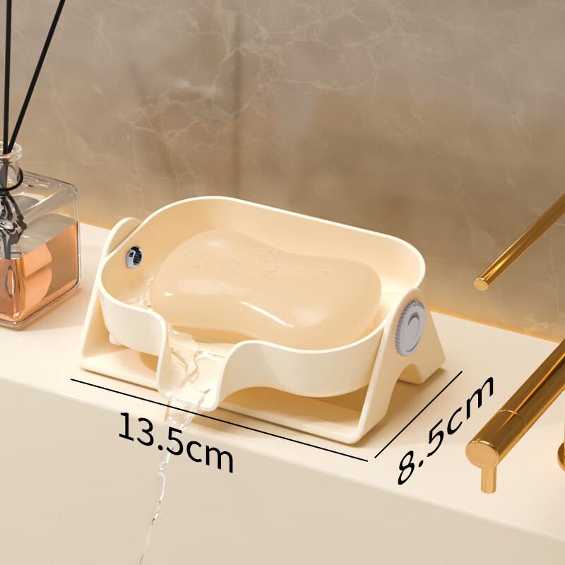 

YIXI Wall-Mounted Adhesive Soap Dish Set