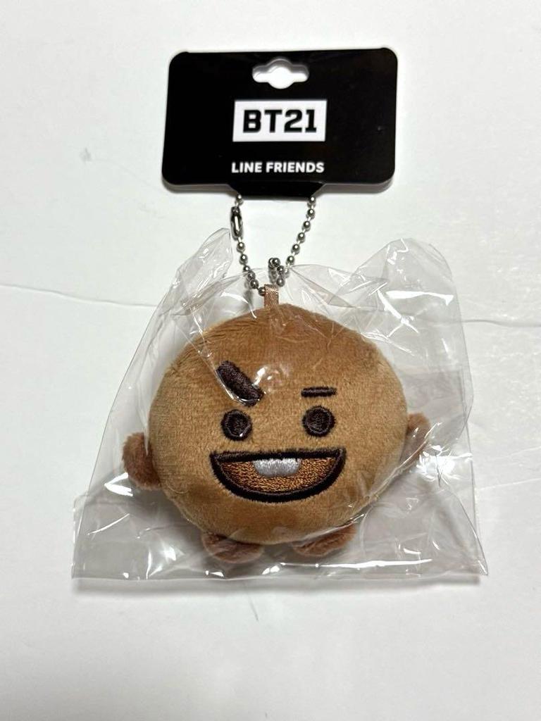 [USED] Official BT21 SHOOKY Puppet Keychain Mascot Plush Toy