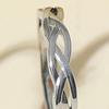 Yousheng 1 Pair Couple Ring Opening Hollow Twisted Valentine's Day Gift Women Men Rhinestone Finger Ring Fashion Jewelry