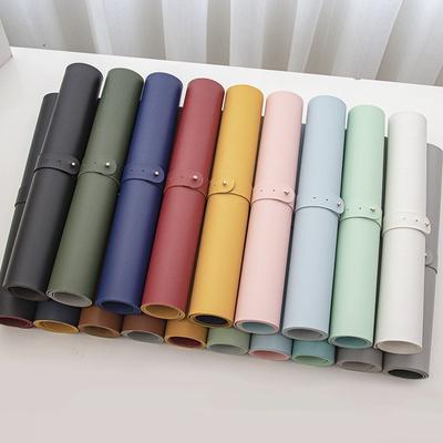Double Sided Leather Mouse Pad Oversized Laptop Desk Pad Waterproof Leather Easy To Clean Keyboard Pad