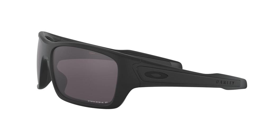 OO9263 TURBINE MATTE BLACK WITH PRIZM GREY POLARIZED LENS [Oakley]
