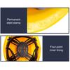 Construction Helmet 6-Point Ratchet Suspension Safety Hard Cap Impact-Resistant Helmet for Work Home Head Protection