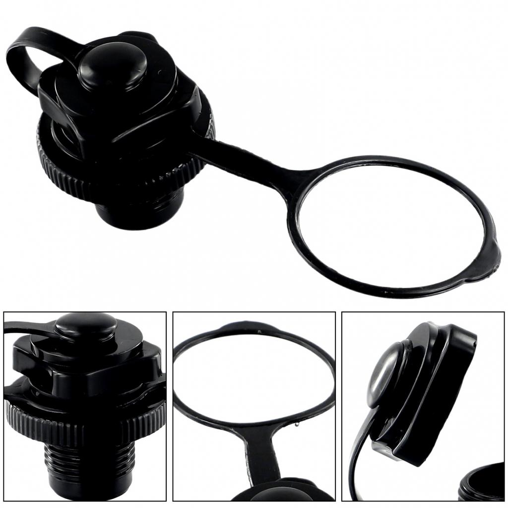 22mm Air Valve Air Cap Screw Black Inflation Valve