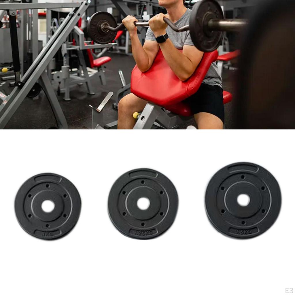 Dumbbell Plates Multiuse Fitness Accessory Strength Training Weightlifting Gear for Men Women Booty