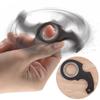 Anti-Anxiety Keychain Fidget Spinner Noctilucent Finger Fidget Ring Key Ring  Adults Kids