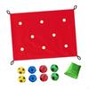 Hole Tarp Exercise Activities Coordination Interactive Outdoor with Ball Team Building Game for Park