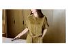2025 New Korean Chic Women's Summer Suit - Loose Slim Drape Wide-Leg Pants Two-Piece