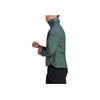 adidas Striped Logo Print Zip-Up Stand Collar Jacket Unisex Outerwear Green HG6038