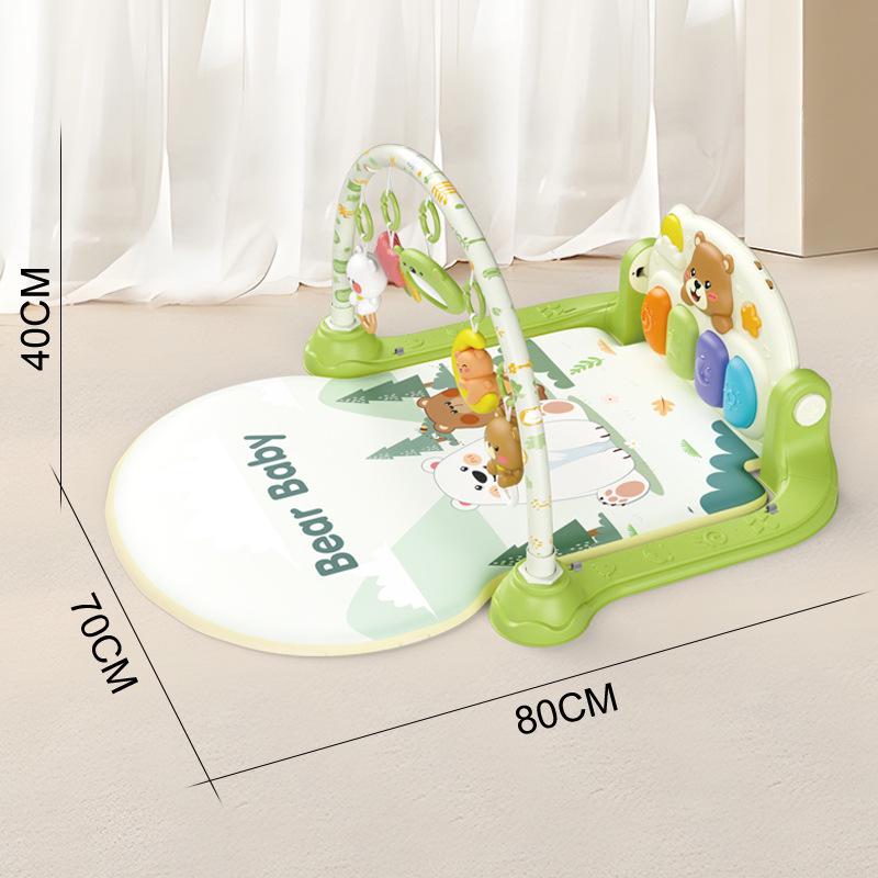 

Multi-Functional Baby Playpen with Foot Pedal Piano - Hands-Free Early Education Toy, Perfect Full Moon Gift