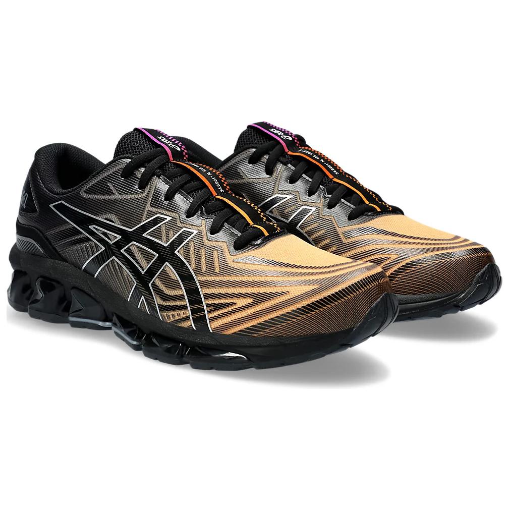 Asics Gel Quantum 360 7 Black Orange Lily Men Sneakers 1201A915-003