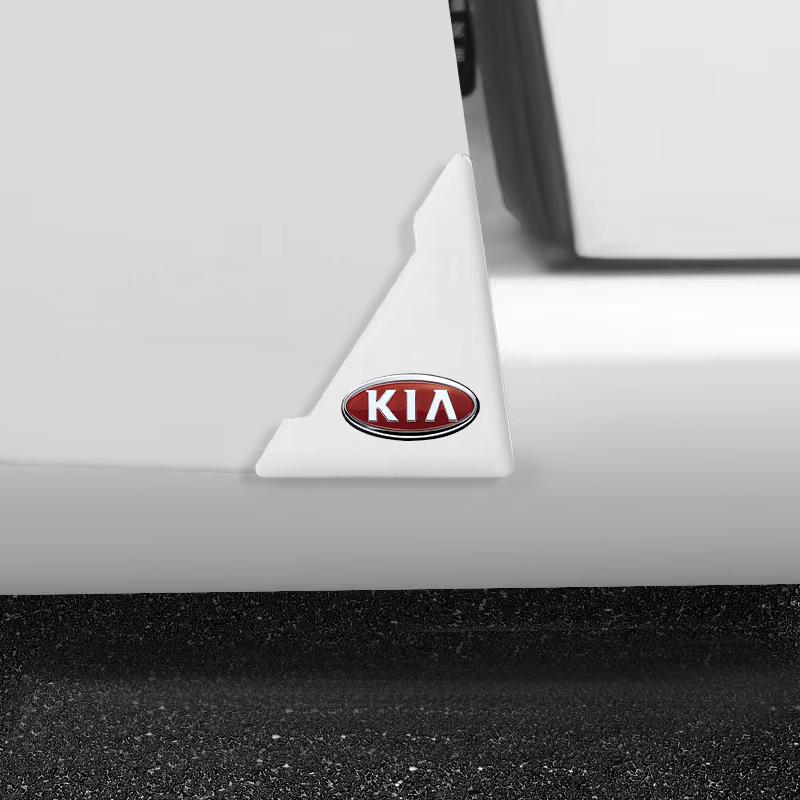 2Pcs Car Door Corner Cover Bumper Crash Anti-Scratch Protection For Kia Rio Sportage R K3 K4 K5 K6 K7 K8 Ceed Sorento Cerato Soul