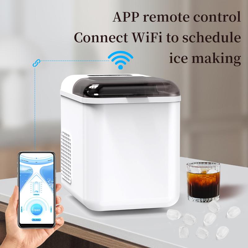 1PC ice maker, fast ice removal, time-saving and labor-saving, automatic cleaning, office beverage cooler | kitchen appliances