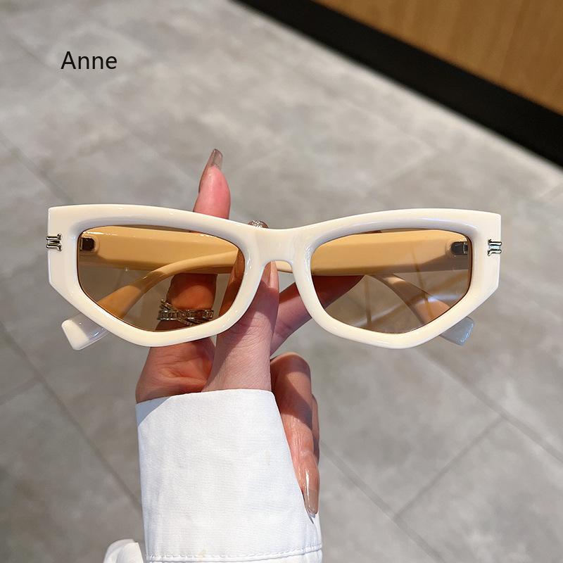 Simple Polygon Sunglasses for Men Fashion Vintage Gradient Candy Color Women Eyewear  New Trendy  Design Shades gafas