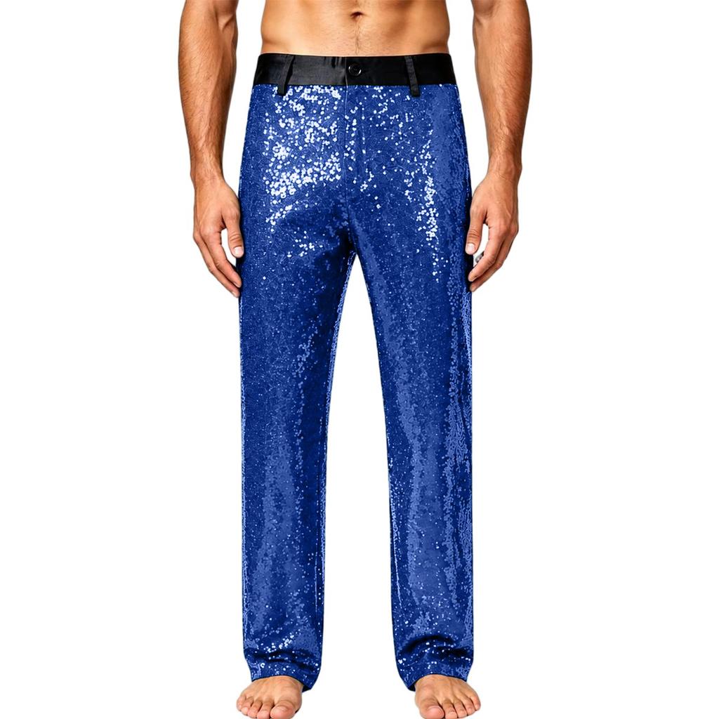 Men's Formal Dress, Trousers, Stage Dance Performance Costumes, Choir, Color Trousers, Photography Studio