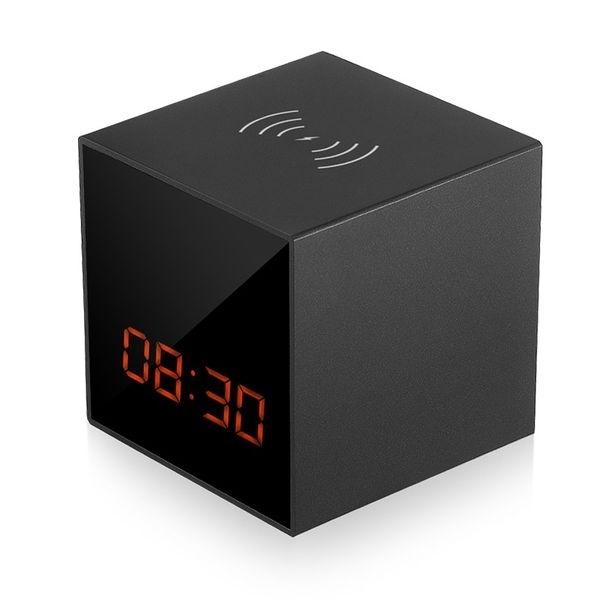 

Будильник Камера Малий HD WiFi зарядний пристрій Індукційний двосторонній аудіо