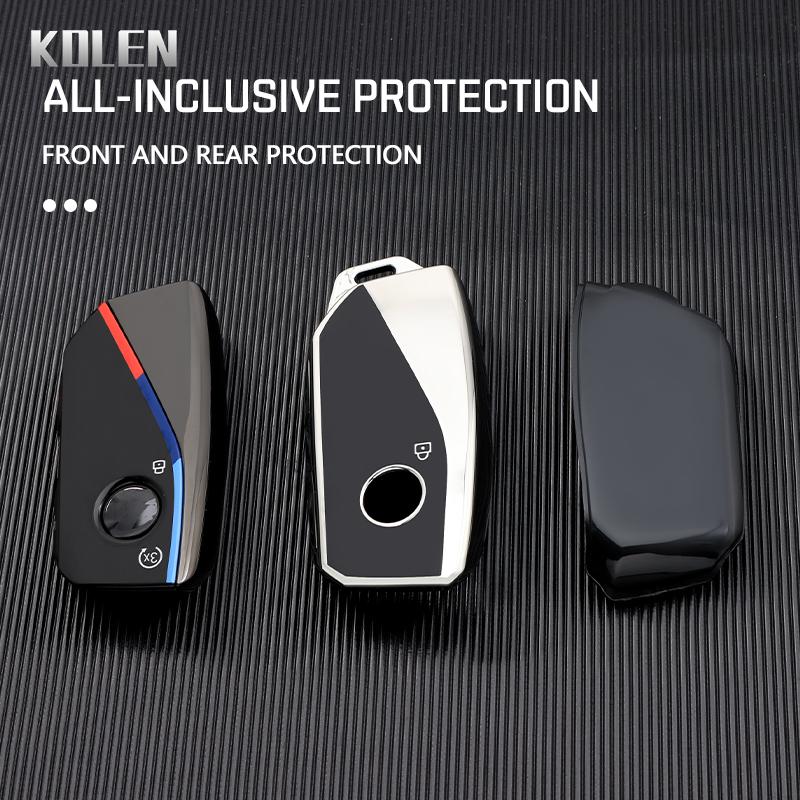 New Tpu Car Key Case Cover Shell Fob For Bmw I7 X7 G07 Lci Ix I20 X1 U11 7 Series G70 G09 Xm U06 G81 M3 Protector Keyless