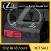 2026 Hot Interior Stickers Folding Car Storage Bag Trunk Organizer Box Tools Tidying For IS300h NX300h IS250 IS350 RX350 L