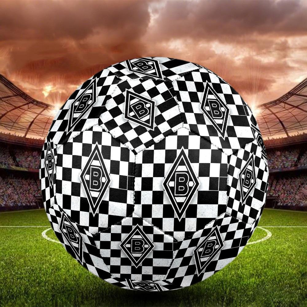 BMG posterSoccer Ball Colorful All Ages Machine Stitched PVC Competition Ready Durable High-Bounce