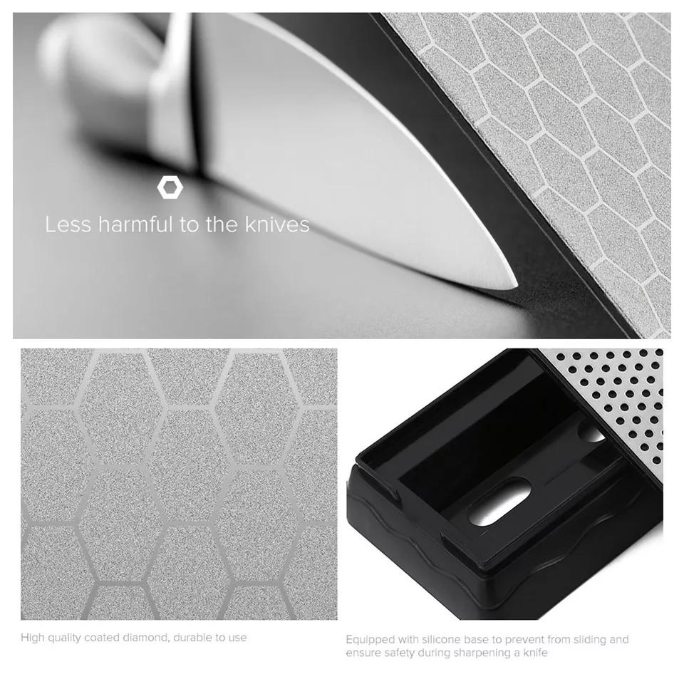 DE Warehouse 24H Shipping Free Delivery 400&1000 600&1200 LARGE DOUBLE-SIDED DIAMOND SHARPENING STONE SHARPENER GRIT KITCHEN