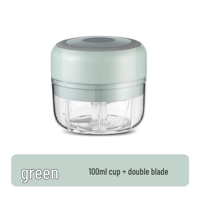 Elektrisk hvitløks- og kjøttkvern: Mini matkutter, kvern og skreller for husholdnings- og babymat