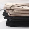Women's High-Waisted Woolen Slimming Carrot Suit Pants - Autumn/Winter Casual Loose Fit Harem Style