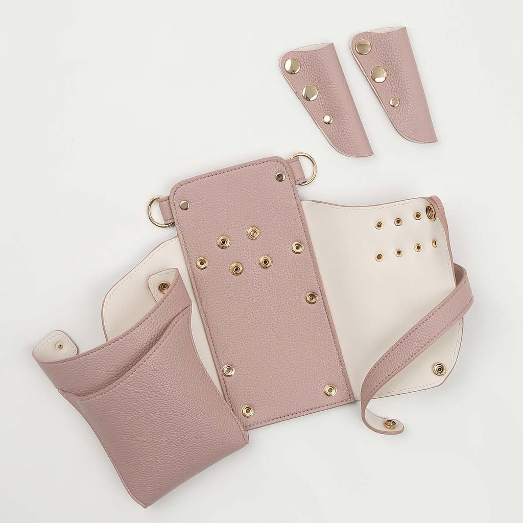 a Japanese manufacturer specializing in scissor offers the Sienna 389 in pink with a grained This case holds scissors and is perfect for and DEEDS,