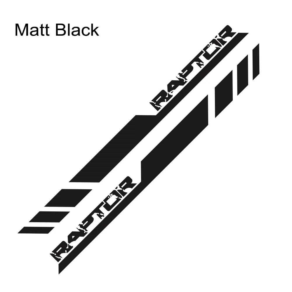 Car Door Side Stickers For Ford F150 Ranger Raptor Pickup Truck Graphics Body Stripe Decal Vinyl Sticker Auto Tuning Accessories