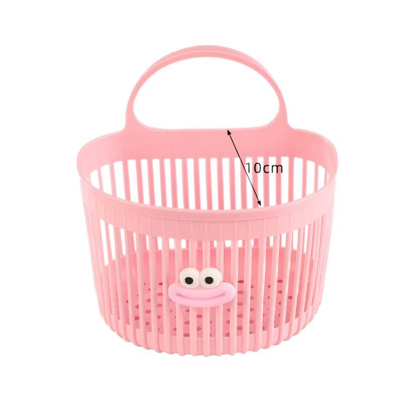 Multi-functional Wall-mounted Hanging Storage Basket for Bathroom Towels and Kitchen Items