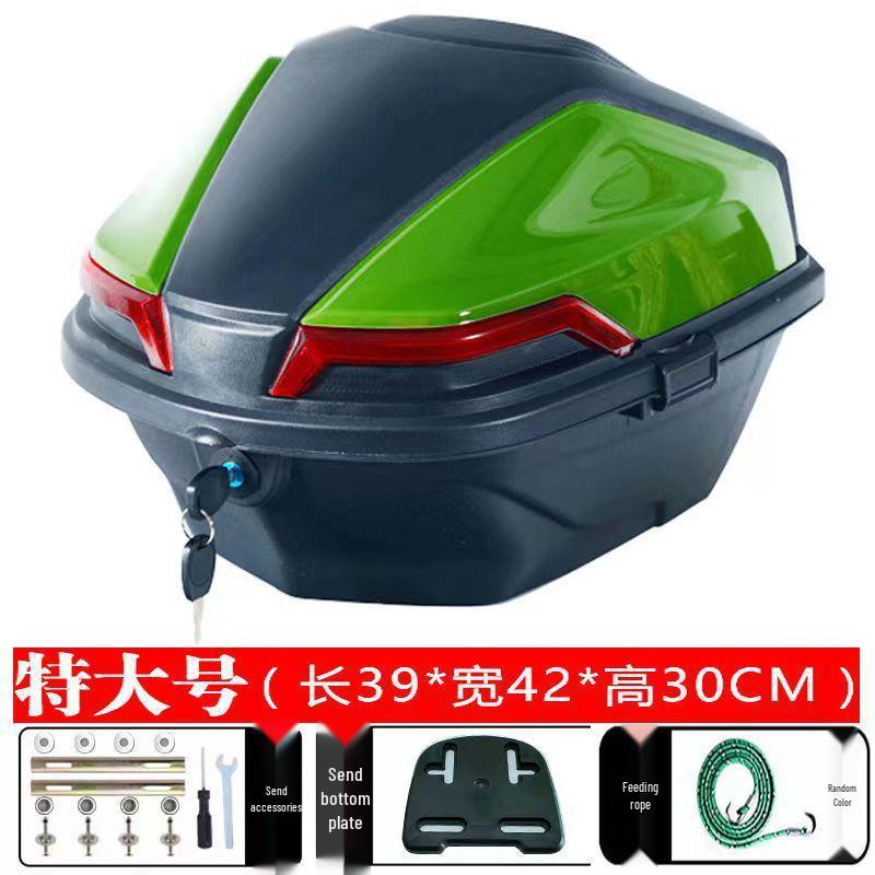 Universal Electric Vehicle Trunk & Storage Box for Motorcycles and Scooters