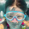 Large Frame Kids Diving Eyewear Anti-fog Kids Swim Training Glasses  Swimming Beginner