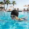 Comfortable Swim Hat Stretch Bathing Cap Soft Swimming Caps  For Women Man Unisex