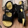 2025 Neue Reise Herren Wanderschuhe Klassische Herren Leder Sommersandalen Rutschfeste Römersandalen Hausschuhe Outdoor Strand Turnschuhe
